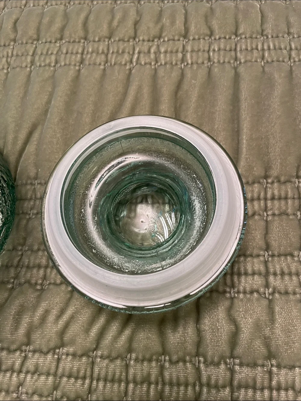 Mid Century Modern Vintage LIBBEY Orchard Glass Storage Jar Kitchen Canister